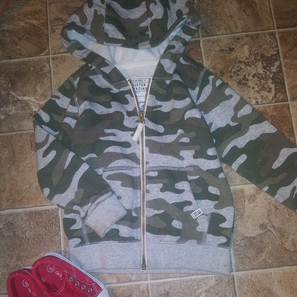 Toddlers New Camo Hoodie
